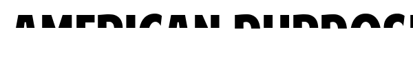 American Purpose font preview